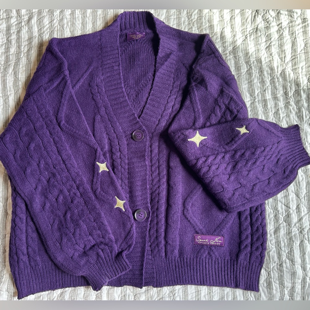 TAYLOR SWIFT Speak Now (Taylor’s Version) Cardigan (XL/2XL)